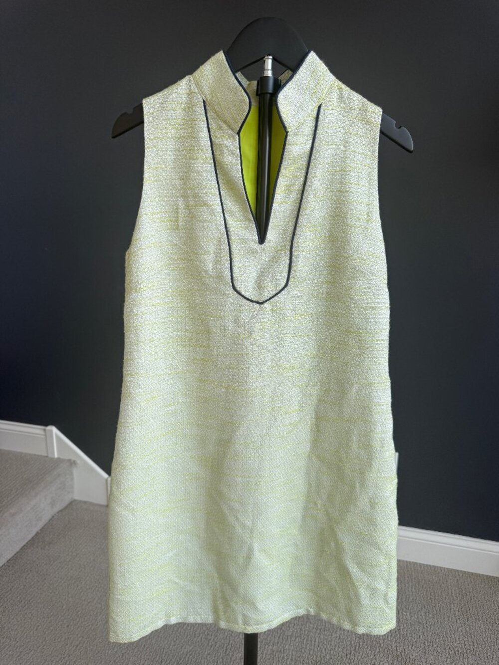 NWT Sail to Sable Lime Green Sheath Dress Size Medium